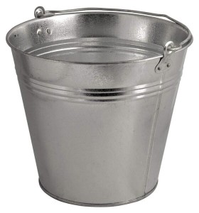 Wiadro ocynkowane, 15 l 1626100115