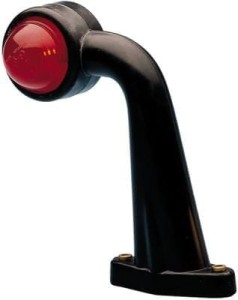 Lampa obrysowa 5W 12V czerwona/biała przykręcana Hella 2XS950071031