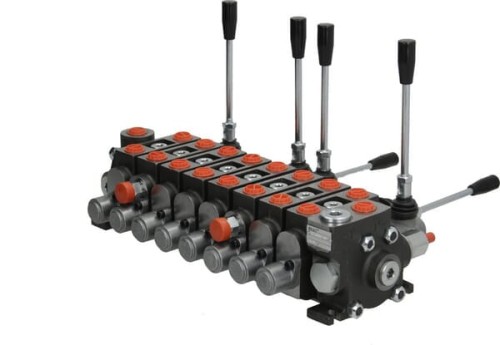 Rozdzielacz hydrauliczny sekcyjny Mikrus - 8 sekcji MBVA8001 - Intertraktor