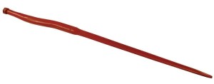 Ząb ładowacza, wygięty: 38 mm profil gwiazda 36x1000 mm końcówka szpiczasta z nakrętką M20x1.5 czerwony SHW KT11