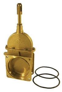 Kołnierzowy zawór suwakowy MZ, 8" 8000072
