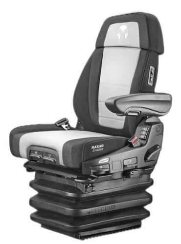 Siedzenie Maximo Evolution Dynamic, obszyte tkaniną w nowym wzorze Grammer G1424447 - Intertraktor