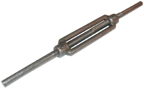 Śruba rzymska nakrętka otwarta czarna, M16 148016AA - Intertraktor