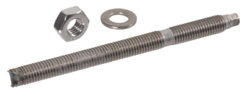 Pręt nagwintowany RG M12x160 mm stal ocynkowana kl.5.8 10 szt. 50258 - Intertraktor