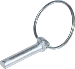 Zawleczka składana z kółkiem 12x55 mm Kramp LP12KR