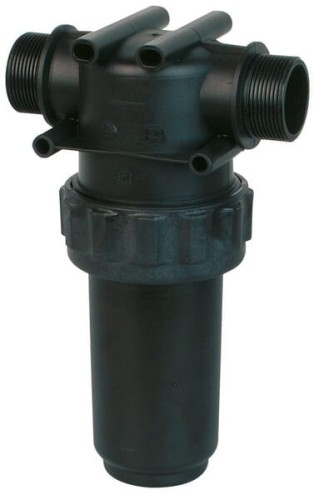 Filtr ciśnieniowy 1 1/4" gwint zew. 200 l/min 50-siatkowy 8127001 - Intertraktor
