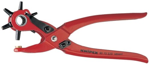 Szczypce do dziurkowania Knipex, 220 mm TA9070220 - Intertraktor
