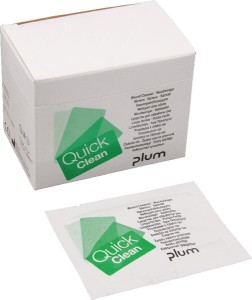 Husteczki do czyszczenia ran QuickClean 20 szt. PLUM5151