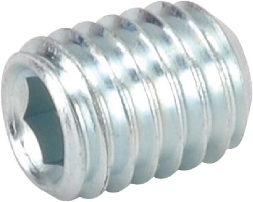 Wkręt dociskowy DIN916 M8x10 mm stalowy ocynkowany 45H Kramp 916810P025 - Intertraktor