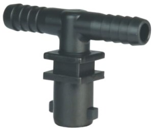 Uchwyt rozpylacza z 2 przyłączami węża 19 mm 413123