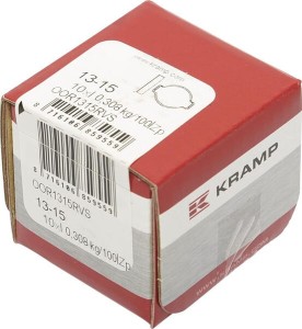 Opaska z dwoma uszami ze stali szlachetnej 13-15 mm OOR1315RVS