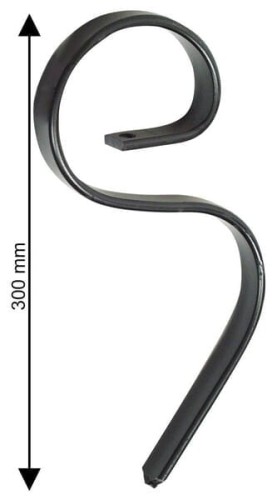 Ząb sprężynowy, 20x6.5x300 mm bez redliczki 51151014 - Intertraktor