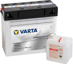 Akumulator 12V 19Ah 170A Powersports Freshpack VARTA 519013010I314PS