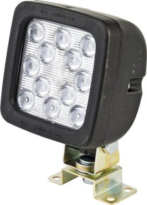 Lampa robocza LED, kwadratowa, 1750 lm 12/35V przezroczysta 12 LED Waś 1400630693