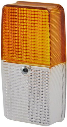 Klosz lampy, biały/pomarańczowy lewy/prawy Hella 9EL120224001 - Intertraktor