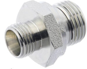 Przyłącze proste z uszczelką 1/2" BSP - M16x1.5 10L GES10LR12WDGP