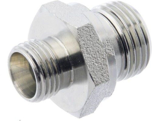 Przyłącze proste z uszczelką 1/2" BSP - M16x1.5 10L GES10LR12WDGP - Intertraktor