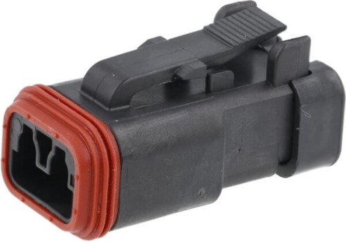 Obudowa wtyczki 2 pin, żeńska DT z uszczelnieniem DSDT062SCE05 - Intertraktor