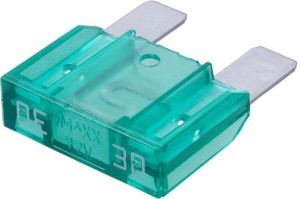 Bezpiecznik płaski Maxi, 32V 30A L=34.3 mm zielony op. 10 szt. iMaXX SI20191