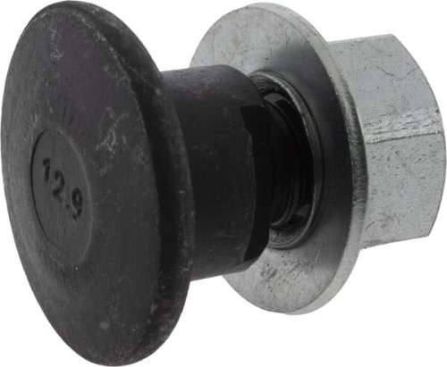 Śruba nożyka z nakrętką, M12x33 mm (kołnierz 18 mm) 56115800KN - Intertraktor
