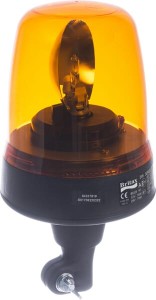 Lampa błyskowa 12V pomarańczowa, uchwyt elastyczny 84337818