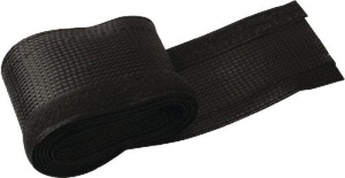 Opaska kablowa na rzepy, czarna 36212 - Intertraktor