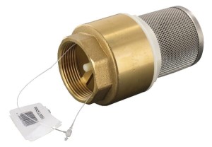 Zawór zwrotny mosiądz z sitkiem V2A gwint wew., 1 1/2" WK51305L