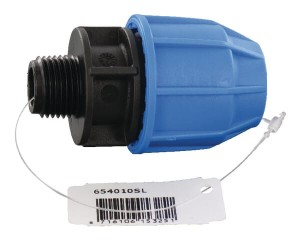 Złączka polietylenowa PE gwint zew. Supreme S16, 20 x 1/2" 654010SL