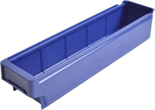 Pudełka do składowania pionowego niebieskie 500x115x100mm WE500115100 - Intertraktor