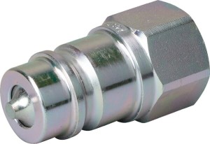 Szybkozłącze wtyczka 1/2" gwint wew. 7/8" UNF z zaworem grzybkowym NV NV1258SAEM