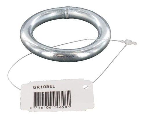 Kółko zgrzewane ocynk, 10x50 mm GR105EL - Intertraktor