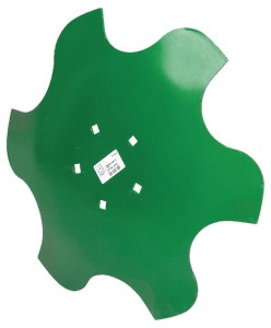 Talerz kroju uzębiony, skrajny, lewy Ø 460 / 4 mm 50202411290010