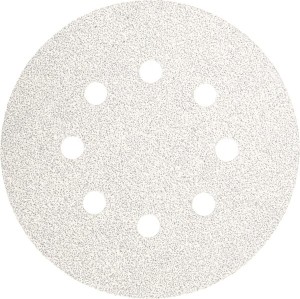 Krążek ścierny na rzep Ø125 mm K60 10 szt. biały 753132