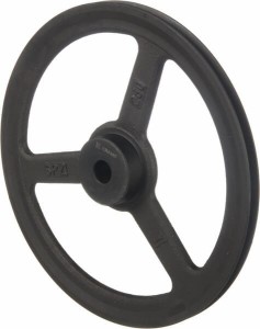 Koło pasowe klinowe Z lub SPZ 1 rowek średnica 284 mm Kramp 280Z1
