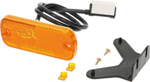 Lampa obrysowa LED, prostokątna, 12/24V z wtyczką Jaeger Kramp LA30105 - Intertraktor