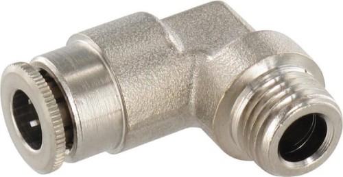 Szybkozłącze kolankowe 90° Ø 6 mm stałe gwint zewnętrzny M10x1 Kramp CLWS6MK101 - Intertraktor