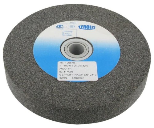 Ściernica ceramiczna Tyrolit, 150 x 25 x 32 mm szara 10A K60 1502510A60 - Intertraktor