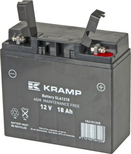 Akumulator 12V 18Ah 140A Kramp SBA1812KR - Intertraktor