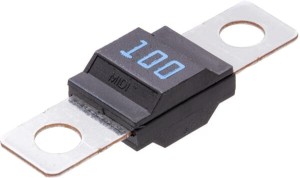 Bezpiecznik, Midi 32V 100A L=41 mm niebieski op. 1 szt. SI20177