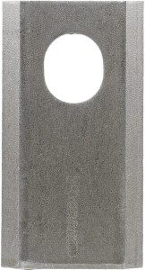 Nożyk kosiarki rotacyjnej lewy/prawy 93x50x4 mm owalny otwór 24.0x20.0 mm pasuje do Kongskilde JF/Stoll 25 szt. 13800001KR