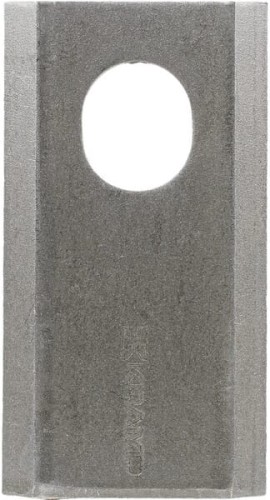 Nożyk kosiarki rotacyjnej lewy/prawy 93x50x4 mm owalny otwór 24.0x20.0 mm pasuje do Kongskilde JF/Stoll 25 szt. 13800001KR - Intertraktor