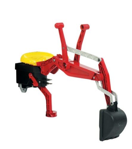 Ładowacz tylni czerwony do Ciągnika z napędem na pedały R40932 - Intertraktor