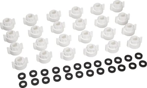 Pokrywka dyszy, bagnet, SW11L, biały, z uszczelką, 25 szt., Arag 40290702P025 - Intertraktor