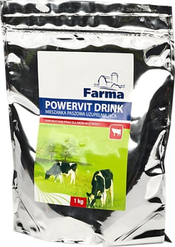PowerVit Drink pójło poporodowe dla krów, 1 kg 1617080110FA - Intertraktor