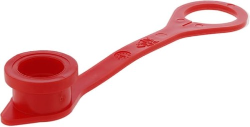 Pokrywa wtyczki SKV-M, FH ISO 10 - 3/8" czerwona SKV9M100 - Intertraktor