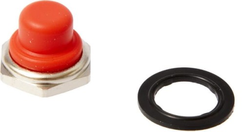 Osłona włącznika wciskanego, czerwona, 12 mm U16546 - Intertraktor