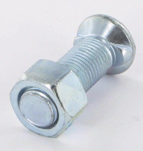 Śruba płużna 2-noskowa z łbem owalnym M14x45 mm Naud 051854