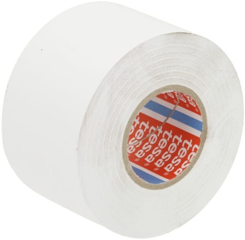 Taśma wielofunkcyjna z miękkiego PCW, biała, 33 m x 50 mm, TesaFLEX® T041630000707 - Intertraktor