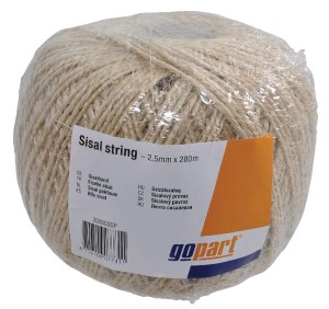Sznurek sizalowy 2.5 mm x 280 m 200003GP