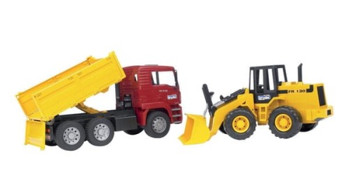 Wywrotka MAN TGA z ładowarką U02752 - Intertraktor